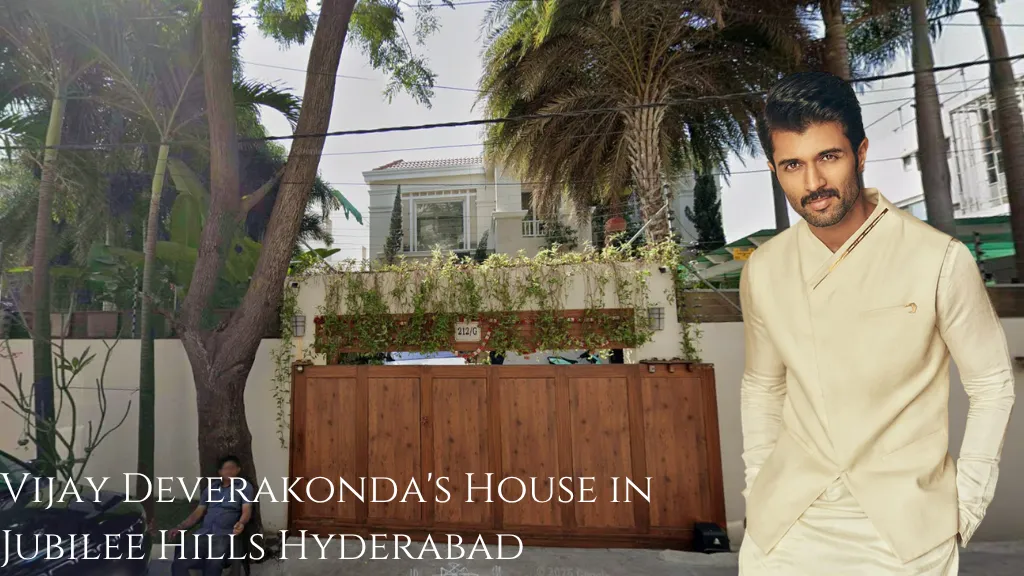 Vijay Deverakonda's House in Jubilee Hills Hyderabad