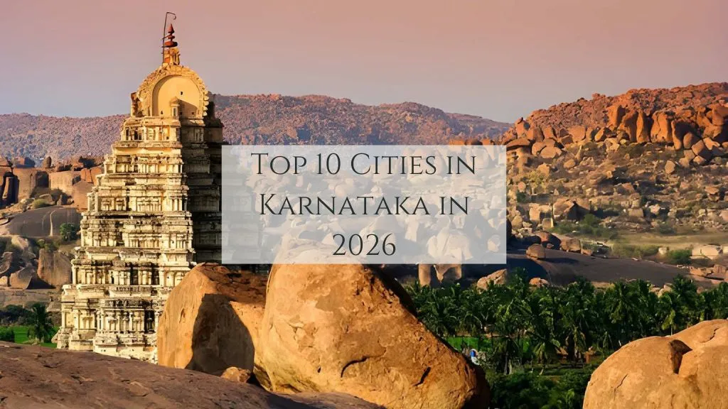 Top 10 Cities in Karnataka by Population, Area Size and GDP Growth 