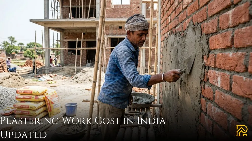 Plastering Work Cost in India  Per Sq Ft Rates, Labour & Material Cost