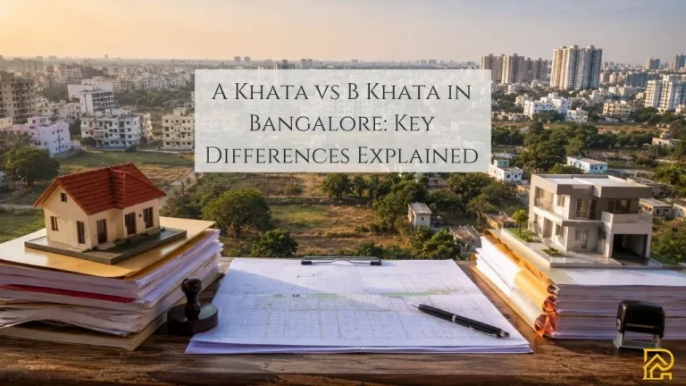 A Khata vs B Khata in Bangalore: Key Differences, Benefits & 2026 Conversion