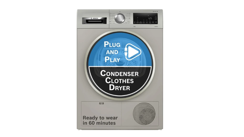 Bosch 8kg Fully Automatic Condenser Tumble Dryer