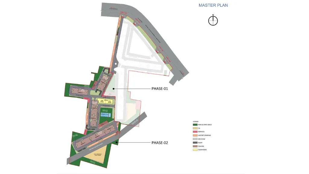 Sattva Park Cubix in Devanahalli Master Plan