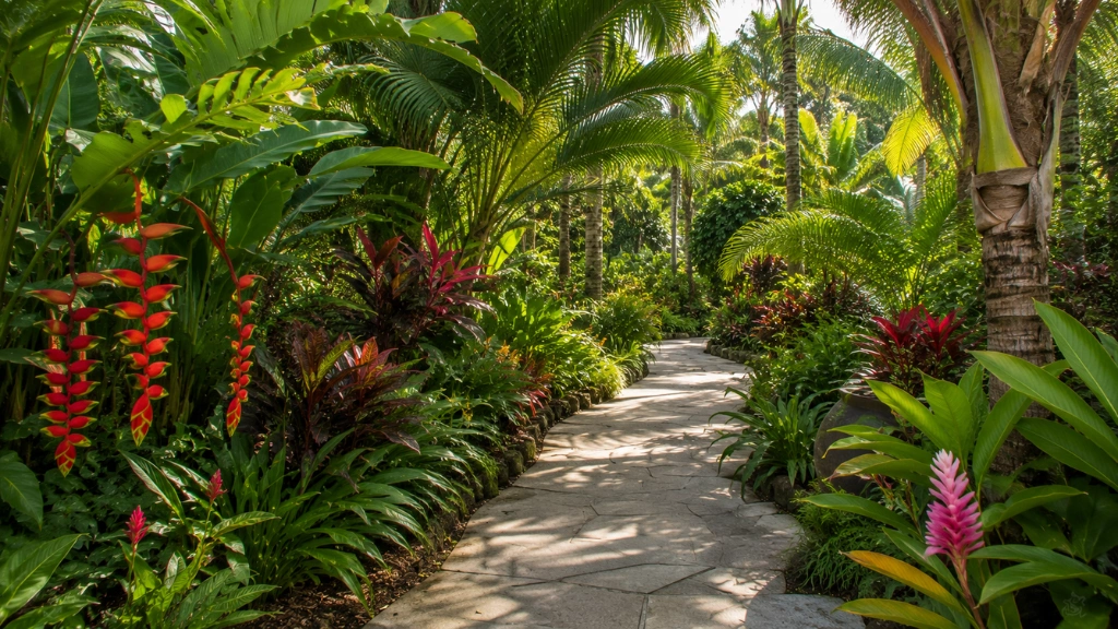 tropical garden