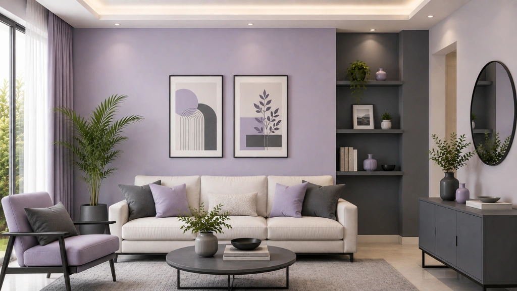 Lavender & Slate Grey