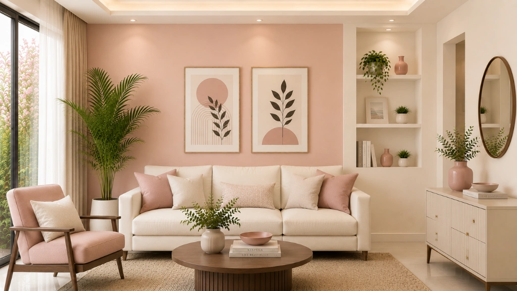 Blush Pink & Classic Cream 