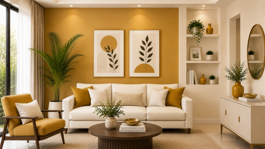 Mustard Gold & Ivory