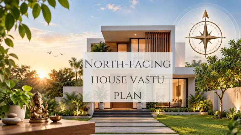 North-facing House Vastu Plan: The Key to Prosperity and Good Vibes