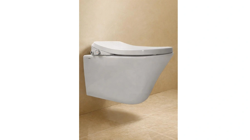 Smart Toilet with Dual Flush System