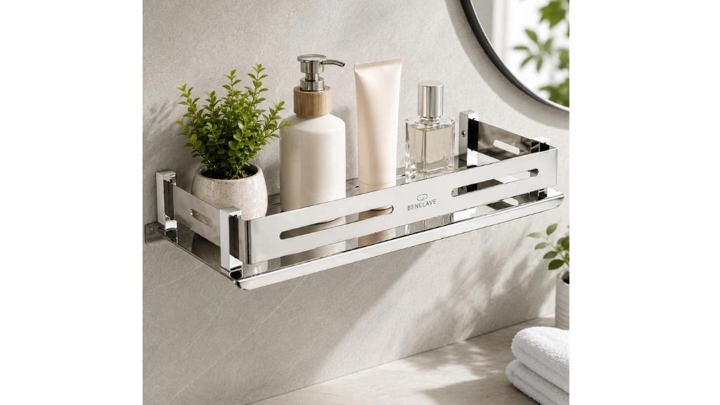 Stainless Steel Corner Shelf Organizer