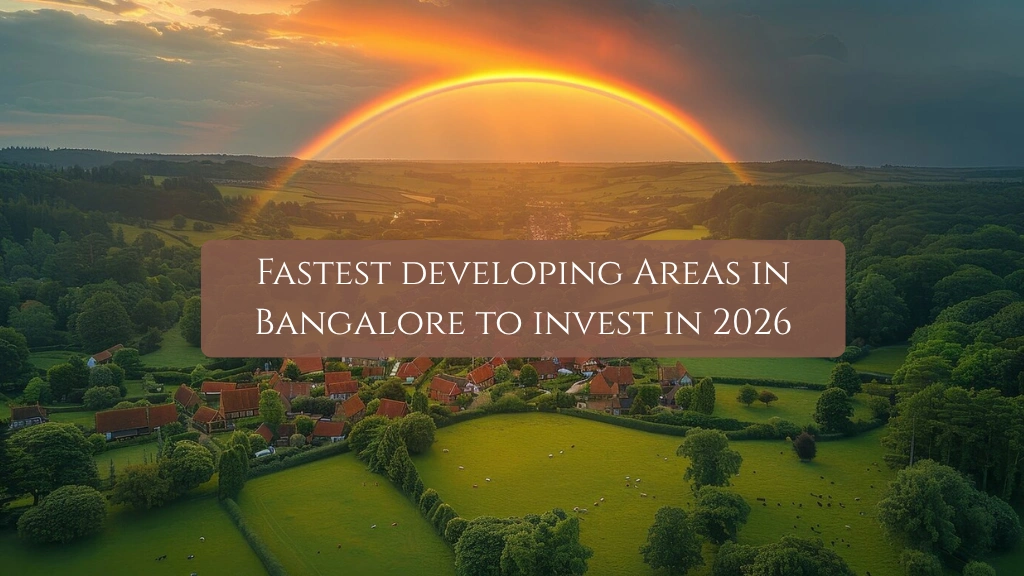 Fastest Developing Areas in Bangalore to Invest in 2026