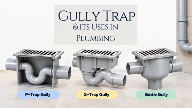 Different Types of Gully Trap & Its Uses in Plumbing: The Ultimate Homeowner’s Guide